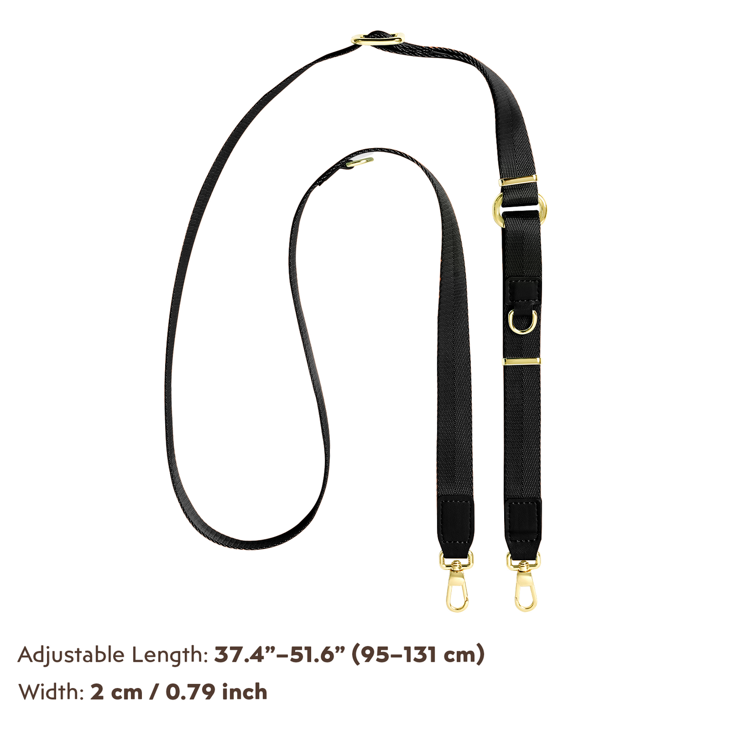 WEZEBEL Women’s Crossbody Strap for Cell Phone, Adjustable Nylon Lanyard & Accessory Kit for iPhone for Everyday Carry